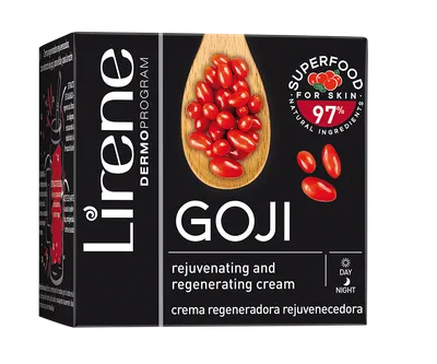 Crema regeneratoare zi/noapte goji Superfood, 50ml, Lirene
