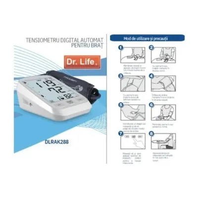 Tensiometru digital automat pentru brat Dr. Life DLRAK288