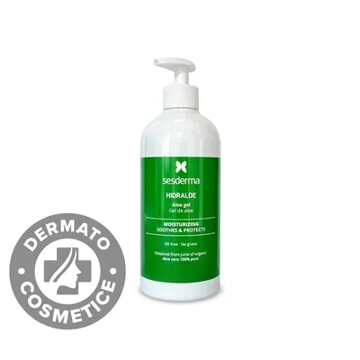 Gel cu aloe pentru piele sensibila si utilizare zilnica Hidraloe, 500ml, Sesderma