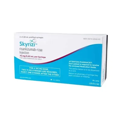 Skyrizi 75 mg x 2 seri. preumpl. x 0,83 ml sol. inj.