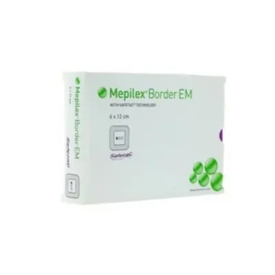 Mepilex EM pansament spuma silicon 12.5 x 12.5cm, 1bucata, Molnlycke