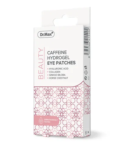Dr. Max Plasturi hidrogel cu cafeina pentru ochi, 8 bucati