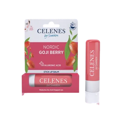 Balsam de buze cu goji Nordic, 4.8g, Celenes