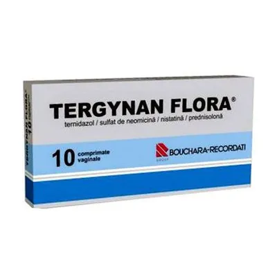 Tergynan Flora x 10 comprimate vaginale