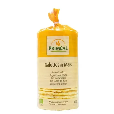 Rondele eco de porumb, 120g, Primeal