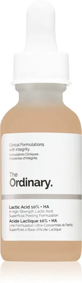 THE ORDINARY ACID LACTIC 10% +ACID HIALURONIC 30ML