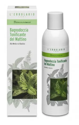 L'Erbolario Bioecocosmetics Gel de dus tonic cu menta, 200ml