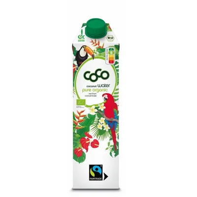 Apa de cocos bio, 1000 ml, Coco