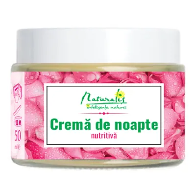 Crema de noapte nutritiva, 50 ml, Naturalis