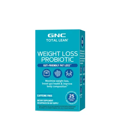 Probiotic pentru cotrolul greutatii cu 25 de miliarde de culturi vii, 30 capsule, GNC