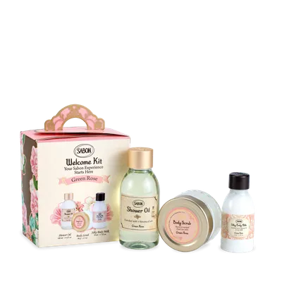 Pachet Welcome New Green Rose, 1 bucata, Sabon
