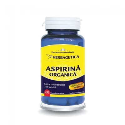ASPIRINA ORGANICA CPS VEGETALE 60 CAPSULE HERBAGETICA
