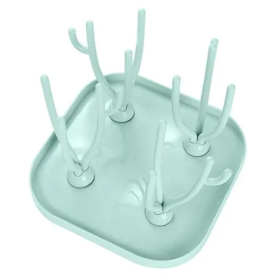 Suport pentru uscarea biberoanelor si accesoriilor Mint Green, 1 bucata, Lorelli