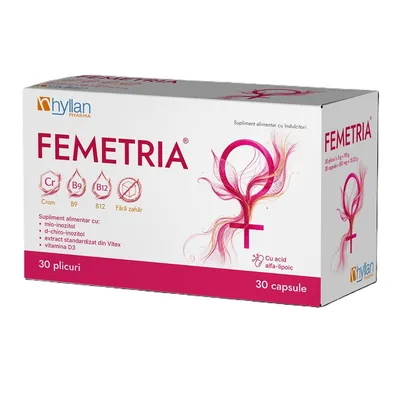 Femetria, 30 plicuri+30 capsule, Hyllan