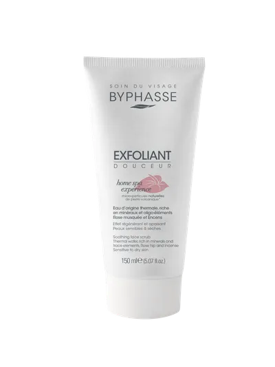 Scrub calmant pentru ten sensibil spre uscat Home Spa, 150ml, Byphasse