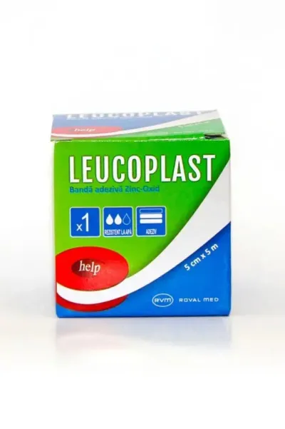 Leucoplast textil 5 cm / 5 m, Roval Med