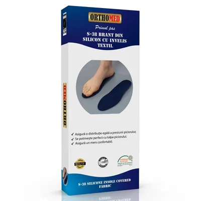 Brant din silicon cu invelis textil Marimea XL, 1 bucata, Orthomed