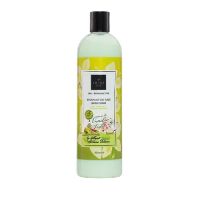 Spumant de baie cu apa de vanilie si fistic SPA Dermoactive, 500ml, Lotus Cosmetics