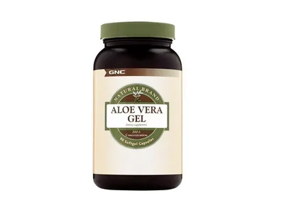 GNC NATURAL BRAND ALOE VERA GEL 90 CAPSULE