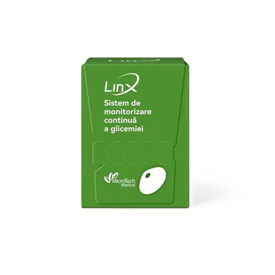 LINX - SENZOR MONITORIZARE CONTINUA A GLICEMIEI