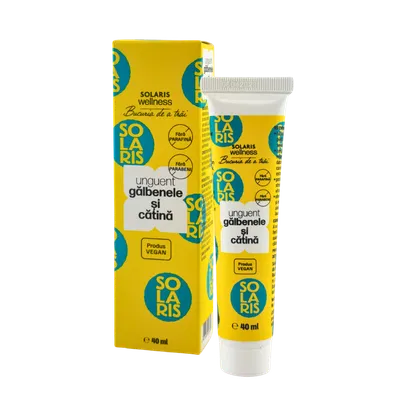 Unguent cu galbenele si catina, 40 ml, Solaris