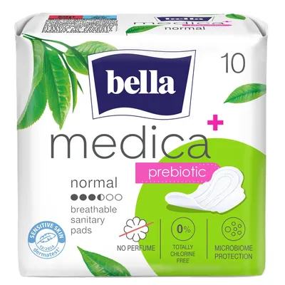 Absorbante igienice Medica, 10 bucati, Bella