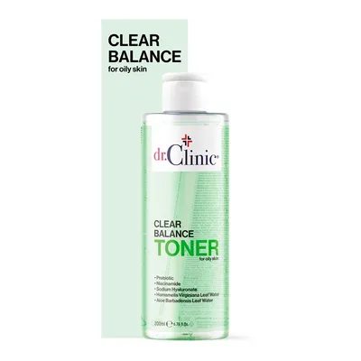 LOTIUNE TONICA CU PREBIOTIC PENTRU TEN GRAS 200ML DR CLINIC