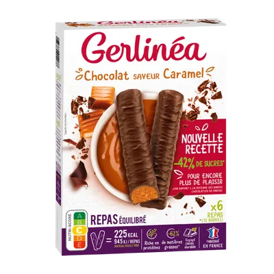 Batoane caramel, 372g, Gerlinea