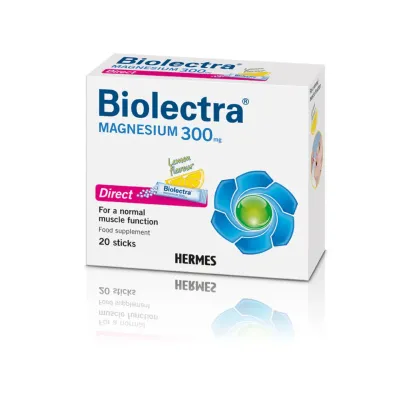 Biolectra Magnesium Direct Lemon 300mg, 20 plicuri, Vedra