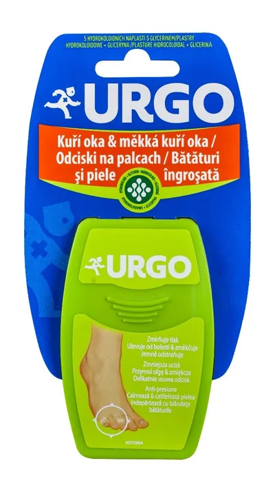 Plasturi pentru bataturi 2 x 5 cm, 5 bucati, Urgo
