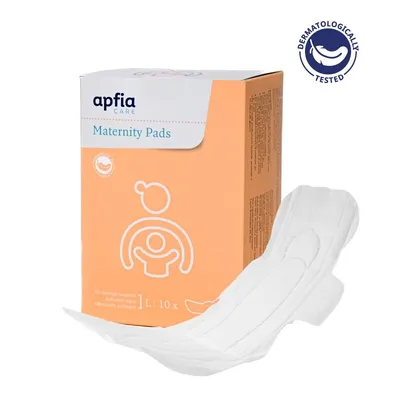 APFIA CARE TAMPOANE PENTRU MATERNITATE L 10 BUCATI