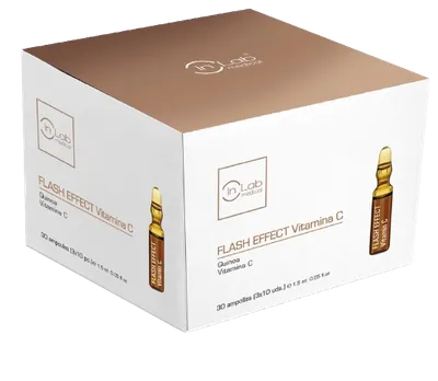 Fiole cu vitamina C Flash Effect, 30 x 1.5ml, InLab Medical