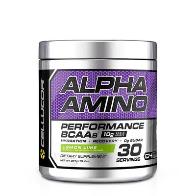Formula de aminoacizi pentru recuperare cu aroma de lamaie si lime Alpha Amino, 381g, Cellucor