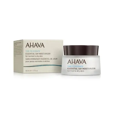 Crema hidratanta de zi pentru ten normal sau uscat Time to Hydrate Essential, 50 ml, Ahava