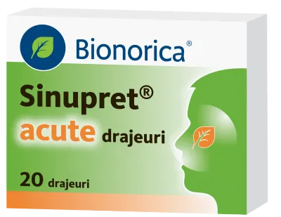 Sinupret acute, 20 drajeuri, Bionorica