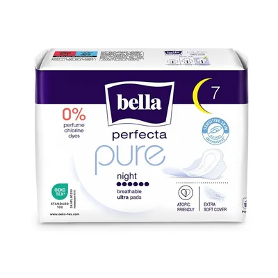 BELLA ABSORBANTE IGIENICE PERFECTA PURE NIGHT 7 BUCATI