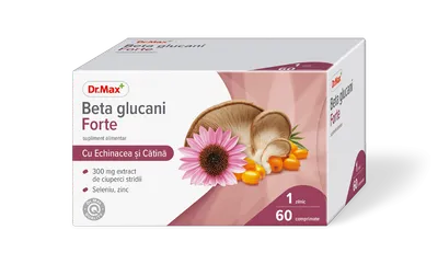 Dr. Max Beta Glucan Forte, 60 tablete