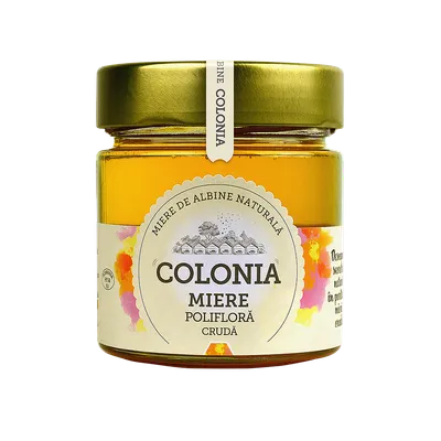 Miere poliflora cruda, 270g, Colonia