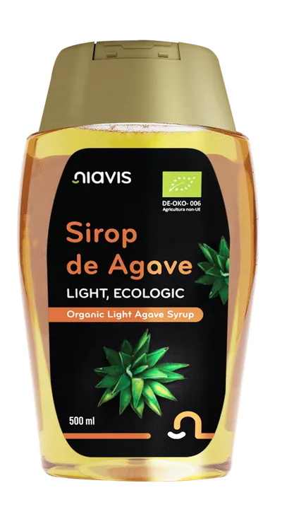 Sirop de agave light Bio, 500ml, Niavis