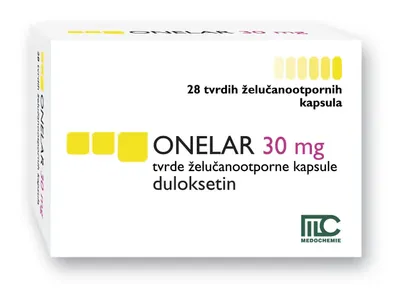 Onelar 30 mg x 28 caps. gastrorez.