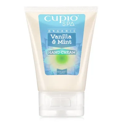 Crema de maini Organica SPA Vanilla & Mint, 100ml, Cupio