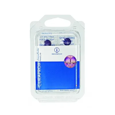 Tablete revelatoare placa bacteriana, 10 bucati, Curaprox