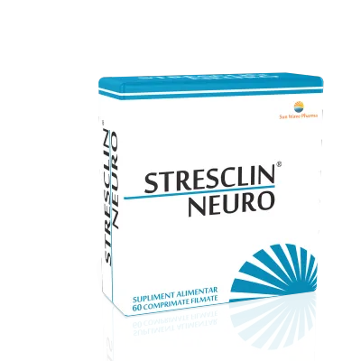 Stresclin Neuro, 60 comprimate filmate, Sun Wave Pharma
