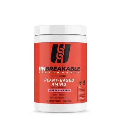 Aminoacizi vegetali cu aroma de fructe de padure Unbreakable Performance, 446.25g, GNC