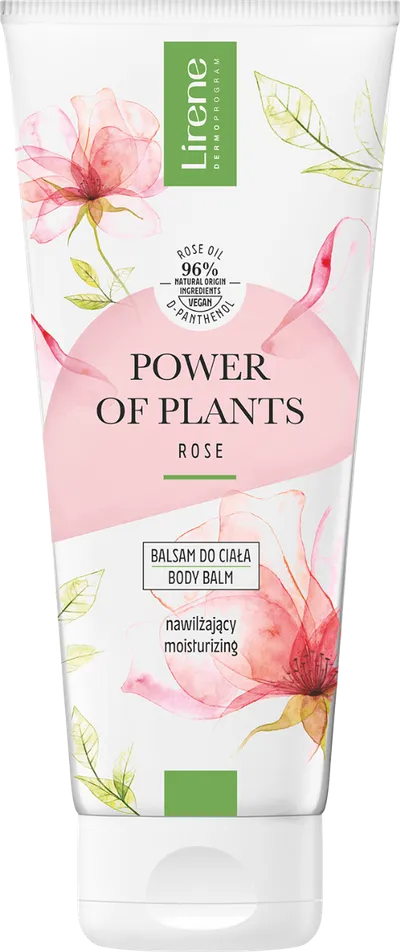 Balsam corporal hidratant cu extract de trandafir Power of Plants, 200ml, Lirene