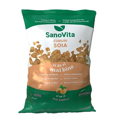Cuburi vegetale, 100 g, Sanovita