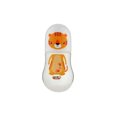 Biberon PP decorat cu tigru, 275 ml, Primii Pasi