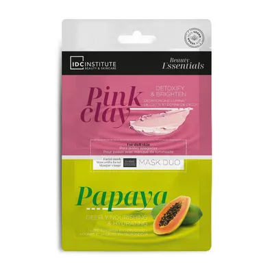Set masti pentru ten lipsit de luminozitate Duo Mask, 2 x 6ml, IDC Institute