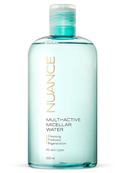 Apa micelara pentru toate tipurile de ten, 500ml, Nuance
