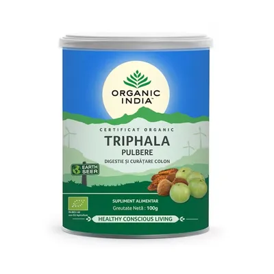 ORGANIC INDIA TRIPHALA PUDRA BIO 100G